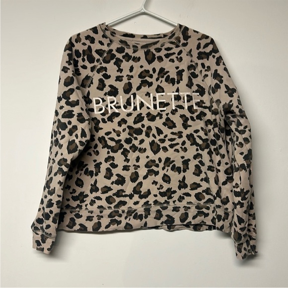 Brunette the Label Cheetah Print Sweater - Picture 2 of 5